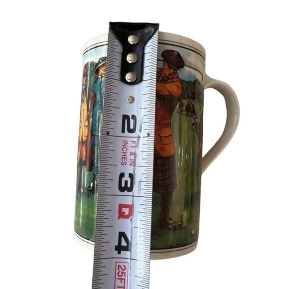 Vintage Dunoon Golf Stoneware Mug made in Scotland - Picture 7 of 7